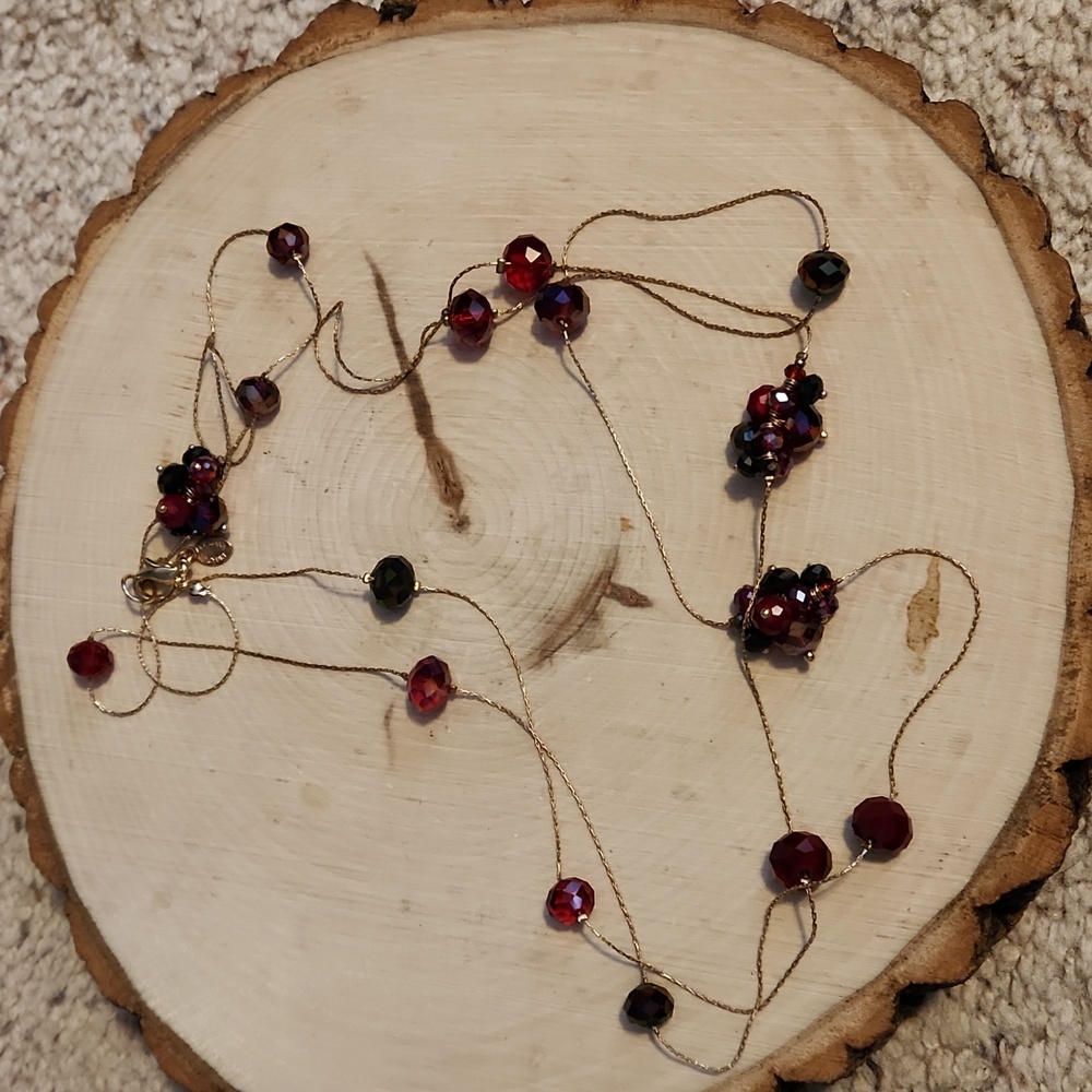 Vintage Ali Khan New York Long Beaded Necklace